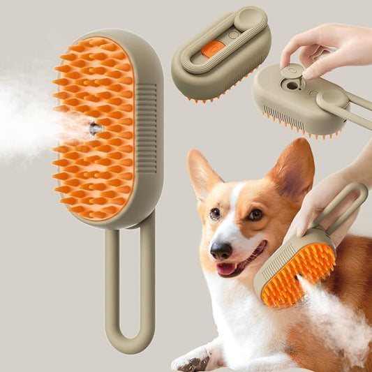 Cepillo a Vapor para Mascota con mang0